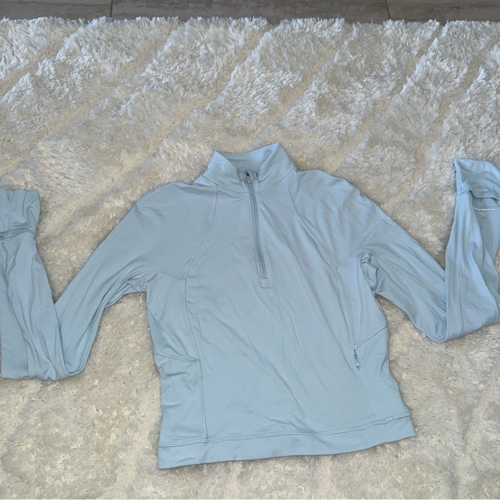 Lululemon crop half zip